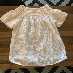 NWT Michael Stars Smocked Top